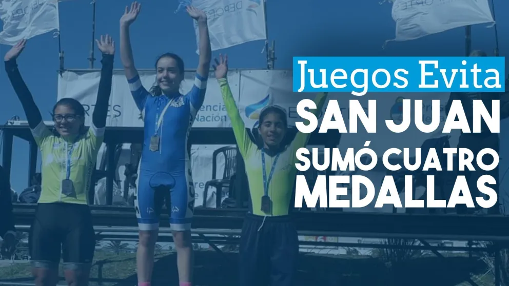 En el primer día de Juegos Evita, la delegación sanjuanina sumó cuatro medallas