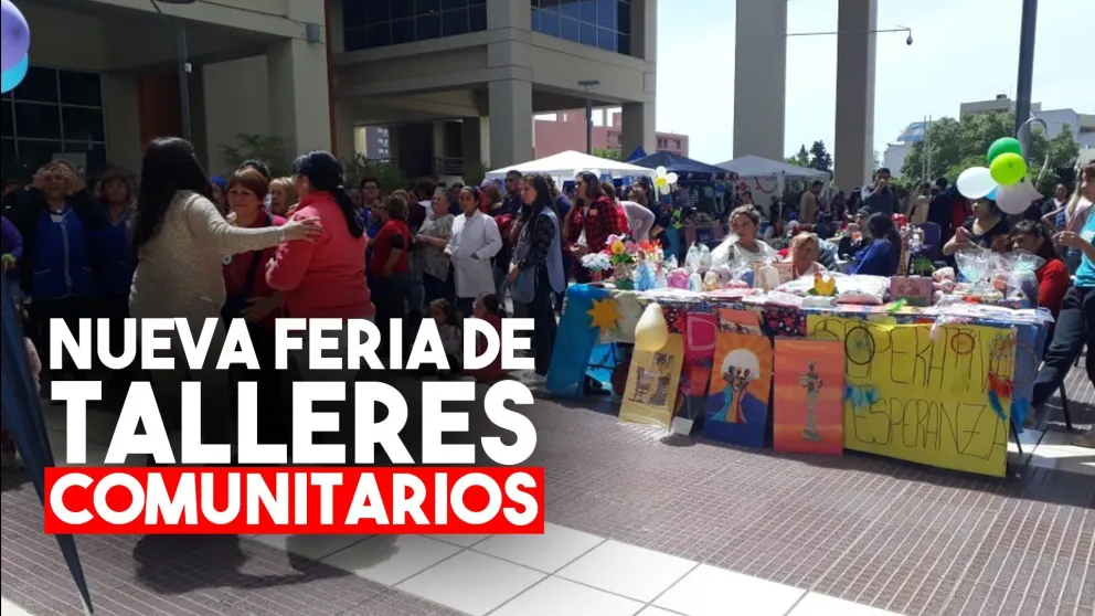 Los talleres comunitarios volvieron a ser protagonistas en el Centro Cívico