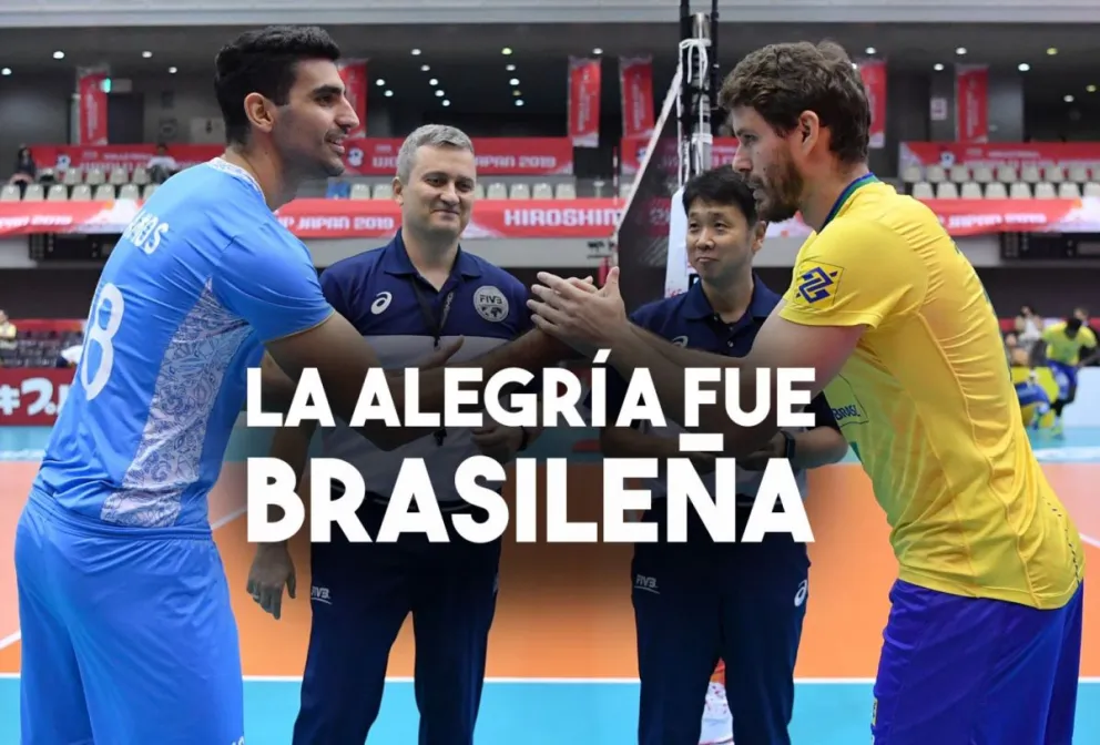 Con Sánchez y Lima, Argentina perdió frente a Brasil