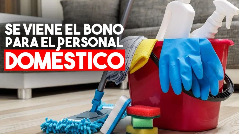 Personal doméstico tendrá un bono superior a los $2 mil pesos