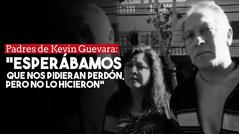 Padres de Kevin Guevara: "Esperábamos que nos pidieran perdón, pero no lo hicieron"