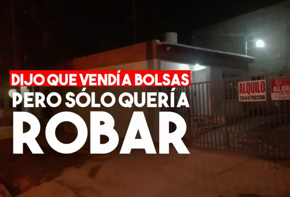 Se hizo pasar por vendedor y quiso robar