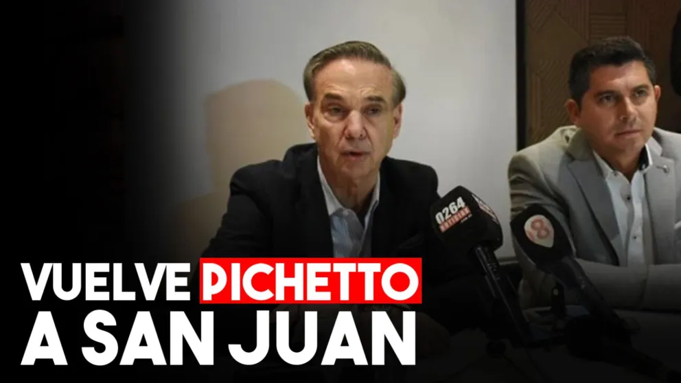 Pichetto hará campaña en San Juan con Orrego y Frigerio