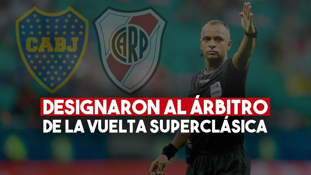 Wilton Sampaio, el árbitro de la revancha entre Boca y River