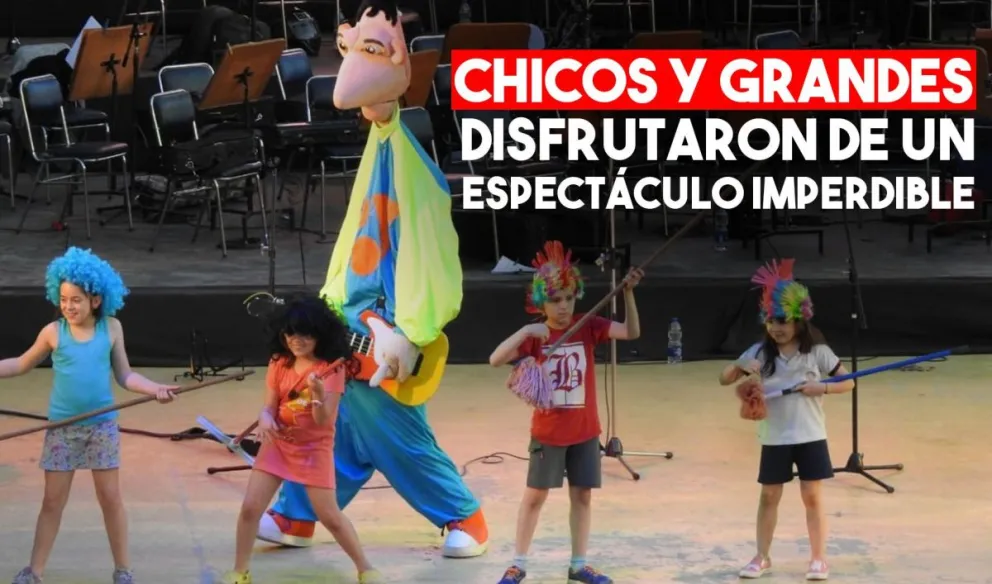 Canticuénticos conquistó a chicos y grandes con un gran show