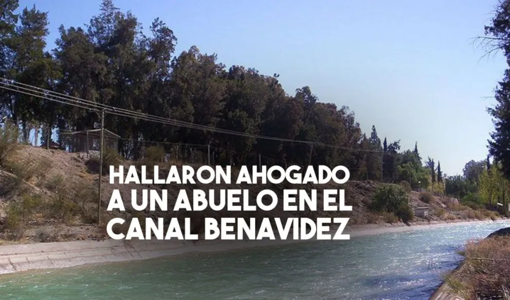 Hallan a un hombre ahogado en el Canal Benavídez