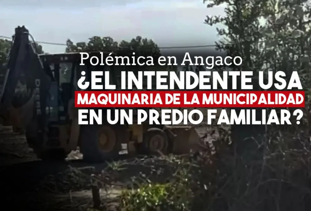 Un concejal de Angaco denunció al intendente por el uso irregular de maquinarias