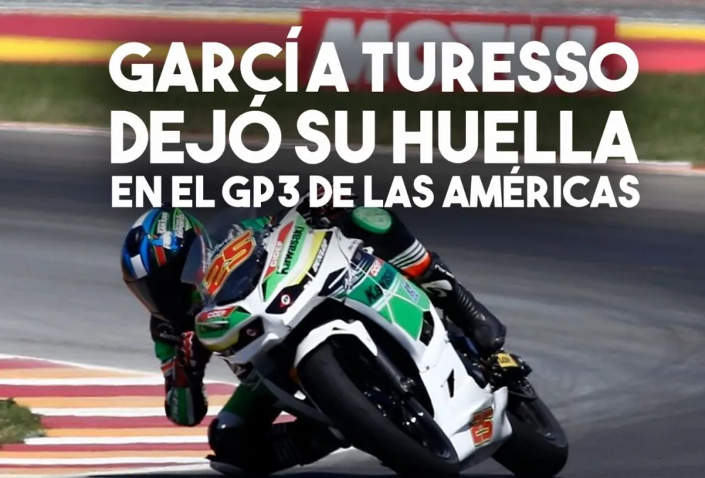 García Turesso finalizó segundo en su categoría