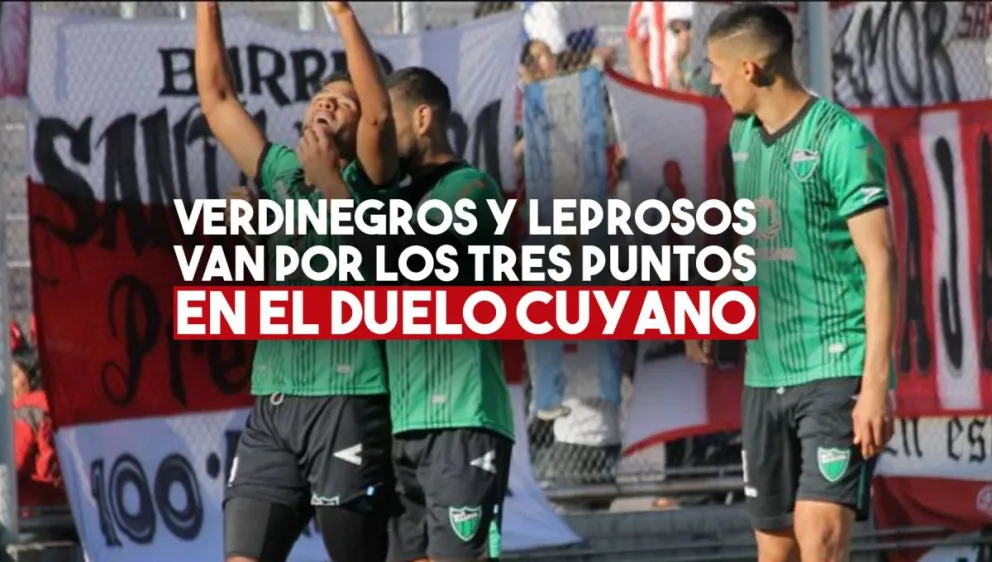 El verdinegro quiere otra victoria en el clásico cuyano