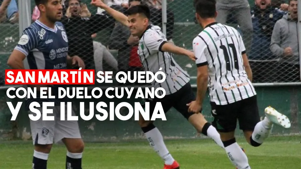 San Martín sumó su segundo triunfo consecutivo y se ilusiona