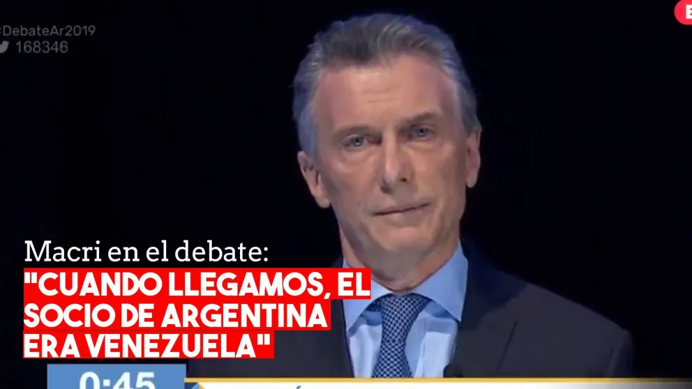 Macri: "Cuando llegamos, el socio estratégico de Argentina era Venuezuela"