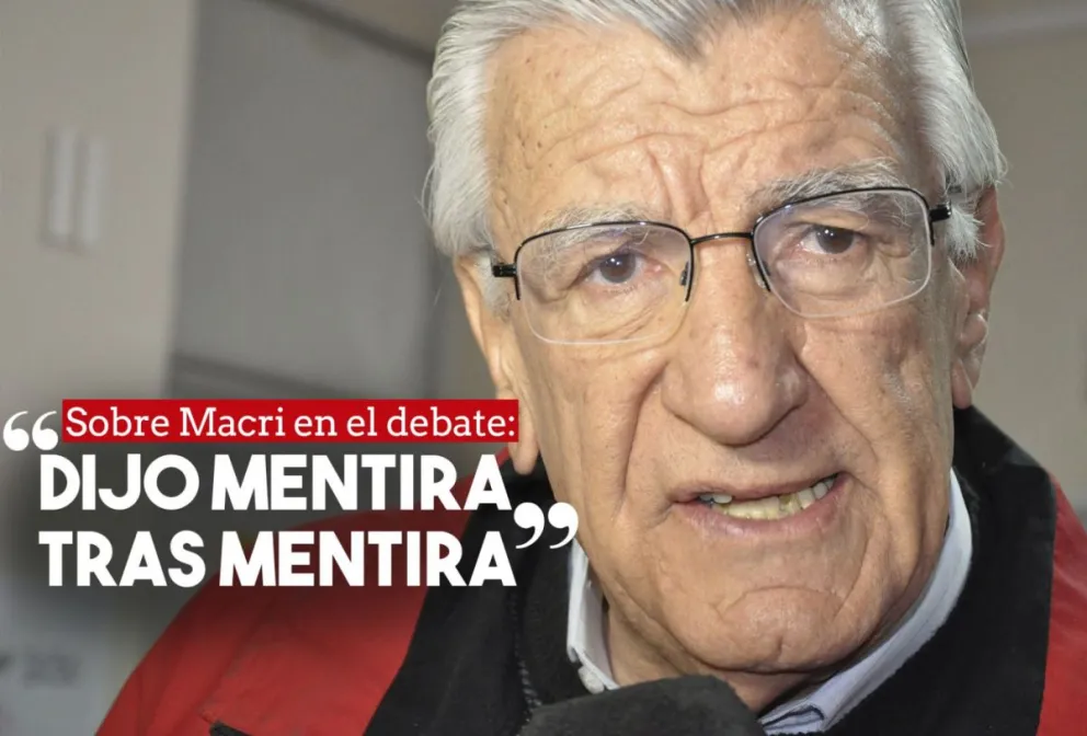 Gioja siguió el debate y opinó: "Macri vive en otro país"