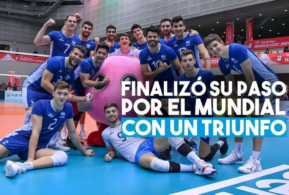 Con sello sanjuanino, Argentina ganó y terminó 5° en la Copa del Mundo