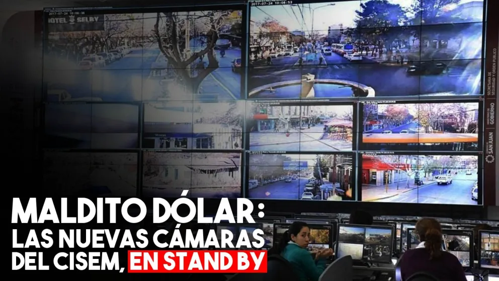 Suspendieron la compra de nuevas cámaras de seguridad