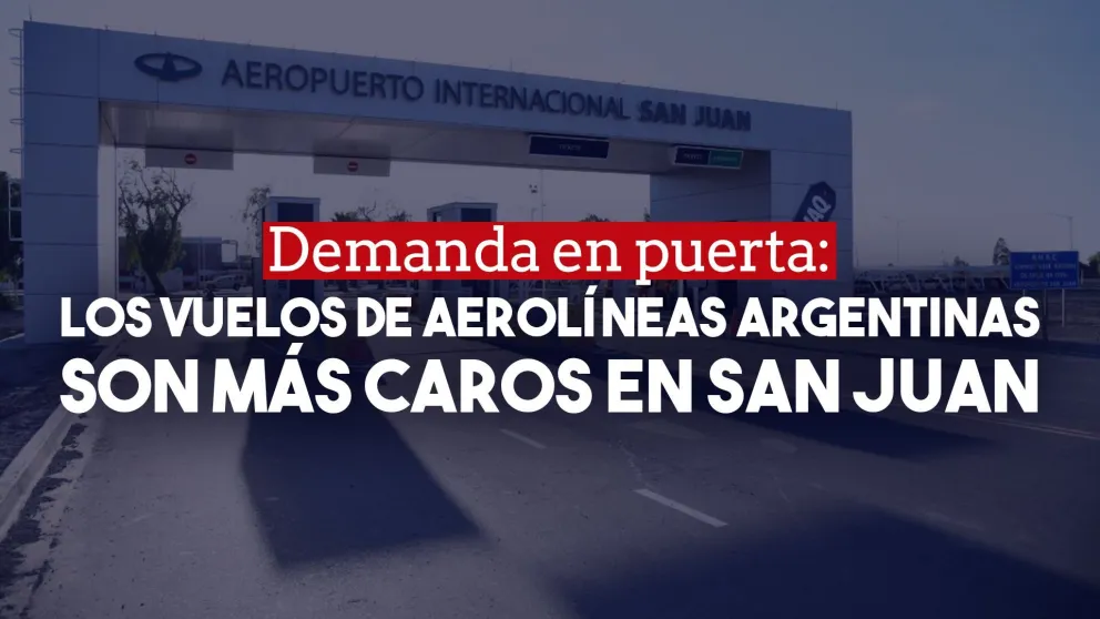 Vuelos carísimos en San Juan: la provincia evalúa demandar a Aerolíneas Argentinas