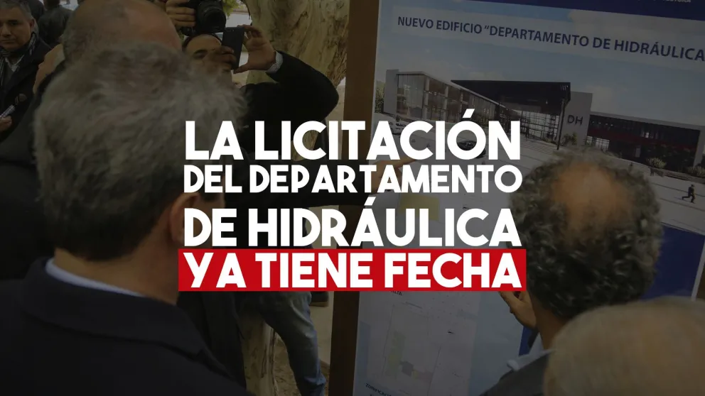 La nueva sede de Hidráulica se licitará en la segunda mitad del año entrante