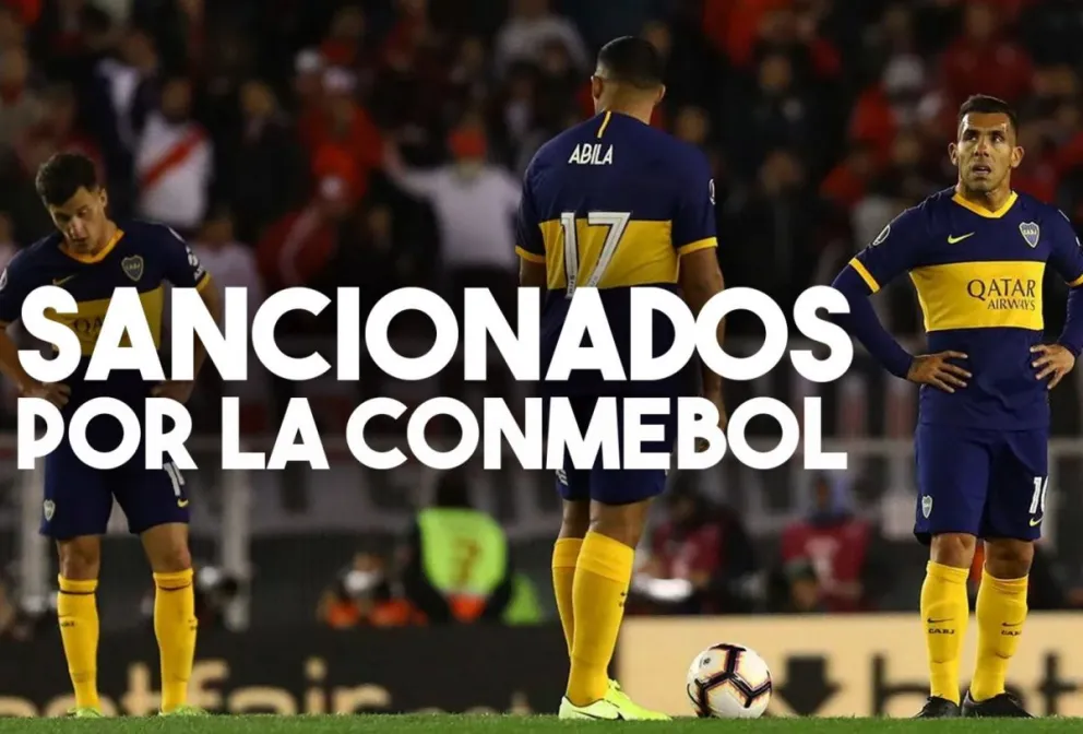La Conmebol sancionó a Boca