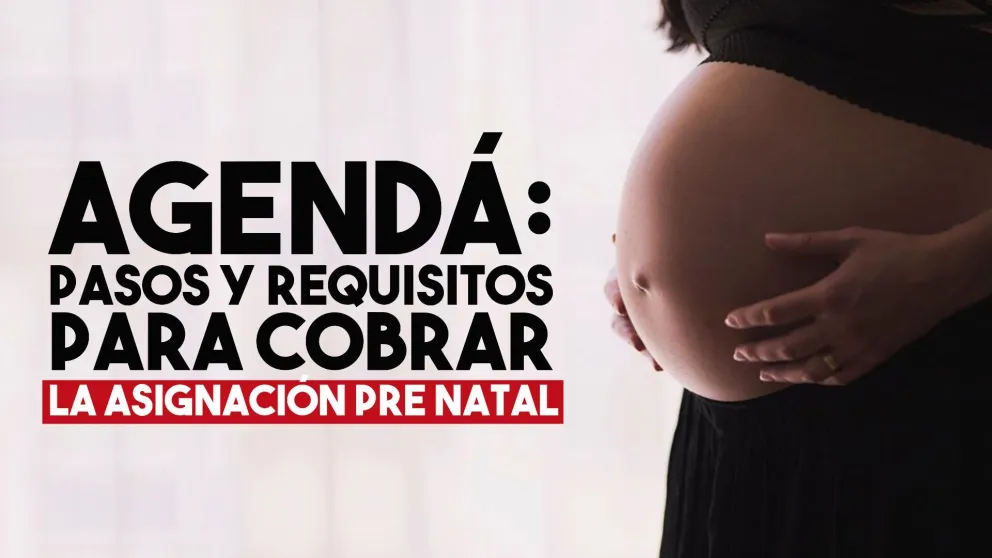 Agendá: así podes solicitar la asignación pre natal