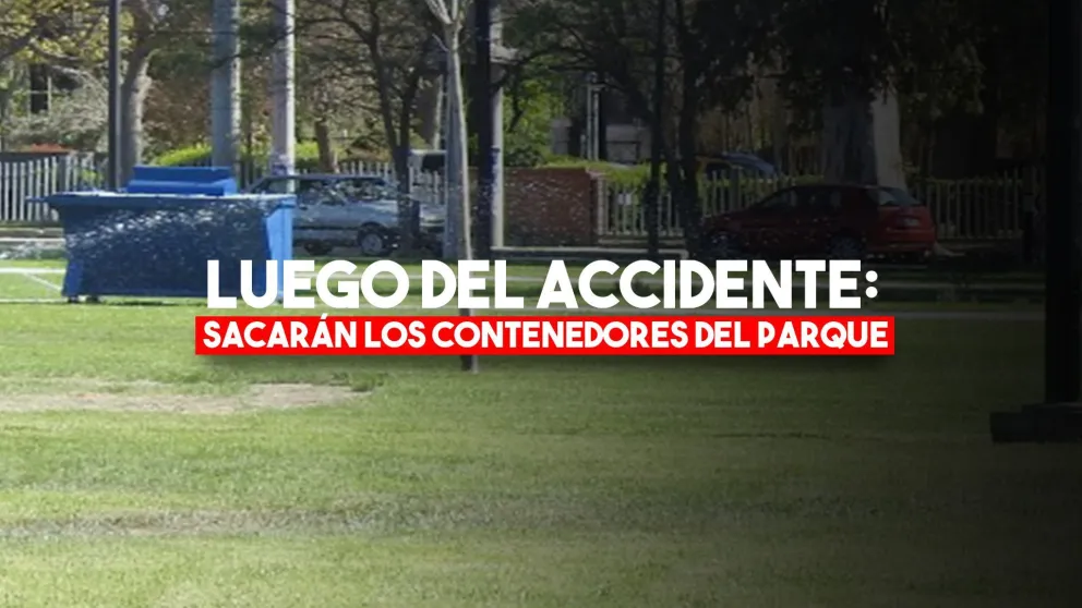 Sacarán los contenedores del parque y pondrán cestos de basura