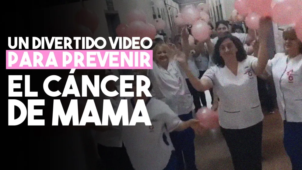 Cáncer de mama: el divertido video del Hospital Marcial Quiroga que busca prevenirlo