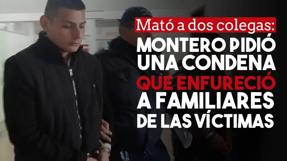 Mató a dos colegas y pidió cuatro años de cárcel: las familias estallaron de bronca