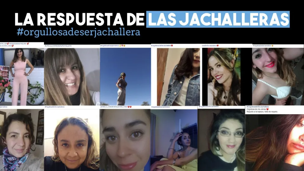 Las jachalleras salieron en las redes a responder los dichos de la comunicadora polémica