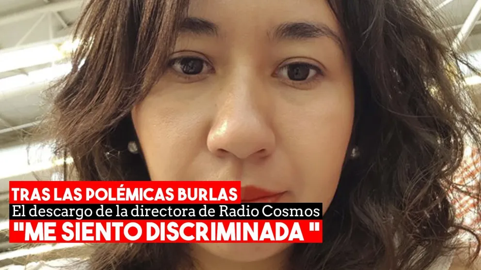 El descargo de la comunicadora: "Me siento discriminada"