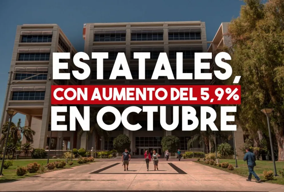 Los estatales percibirán el salario de octubre con un aumento del 5,9%