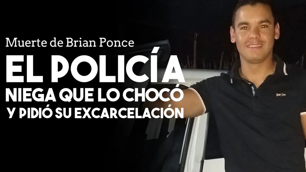 El policía sigue detenido pero insiste en que no atropelló y mató a Brian Ponce