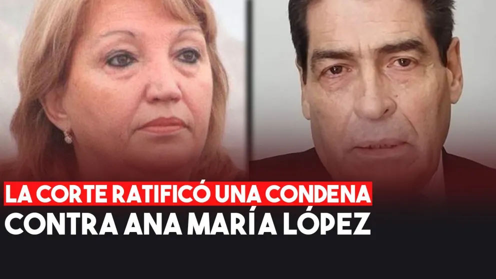 Ratificaron una condena contra Ana María López por dañar moralmente a De Sanctis