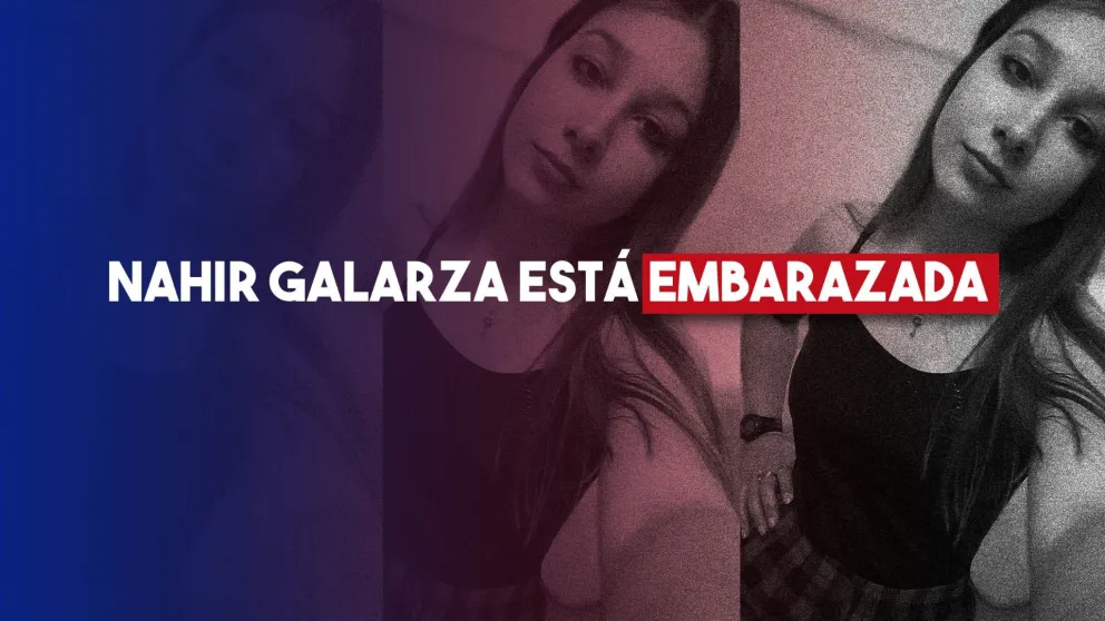 Nahir Galarza confirmó que está embarazada