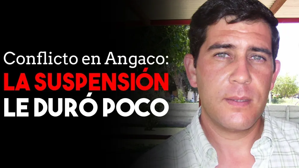 En menos de un día, restituyeron a José Castro en la Municipalidad de Angaco