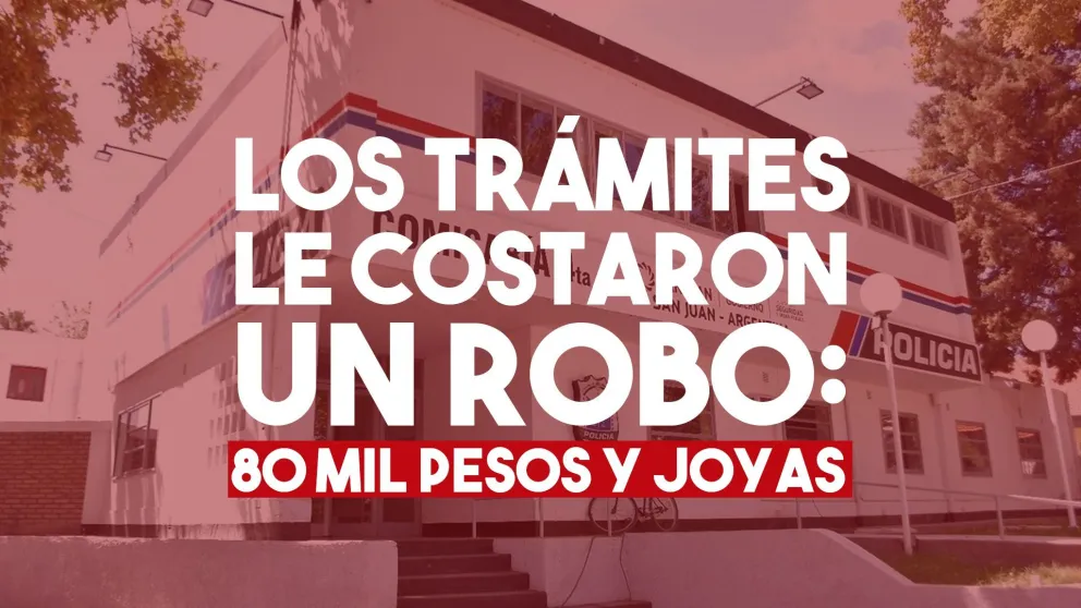 Salió a hacer trámites y cuando volvió le faltaban 80 mil pesos y joyas