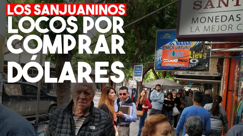 Muchos sanjuaninos hicieron fila para comprar dólares: esta fue la cotización