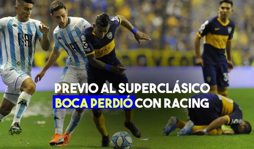 De local, Boca perdió ante Racing