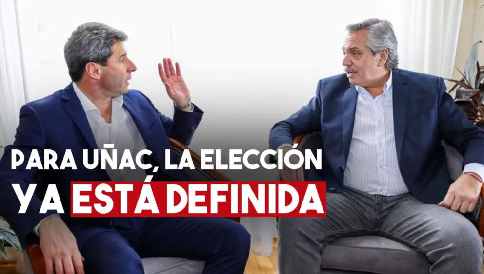 Para Uñac, la elección "ya está definida"