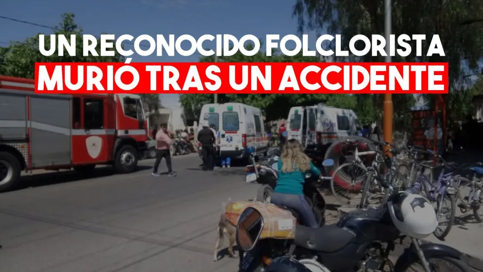 Conmoción por la muerte de un reconocido folclorista en un siniestro vial