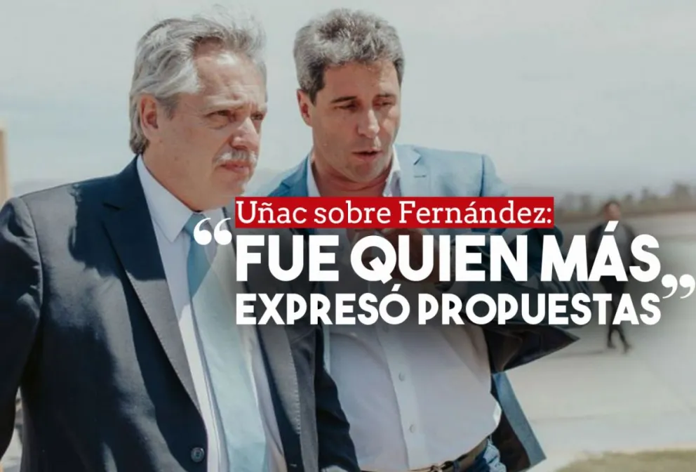 Para Uñac, Fernández ganó del debate y apuntó contra el Gobierno por Vialidad y Aerolíneas Argentinas