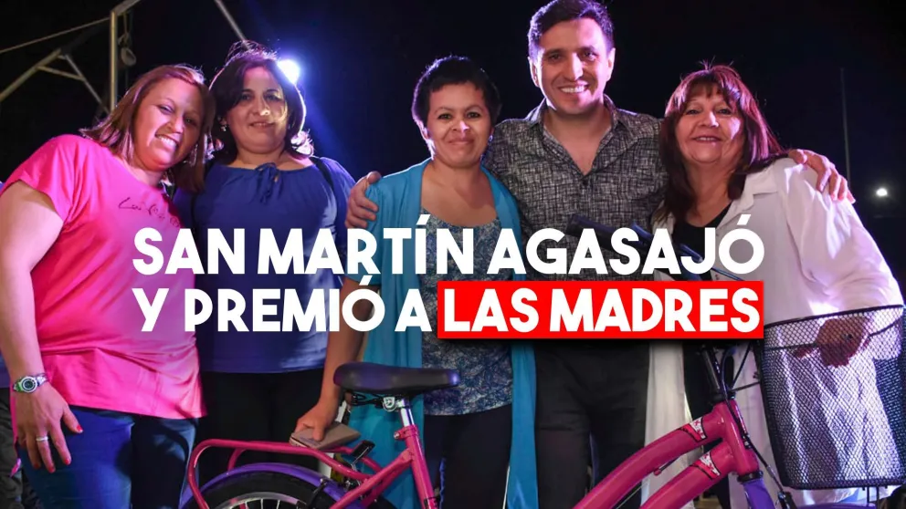 Las madres de San Martín tuvieron su propio festejo