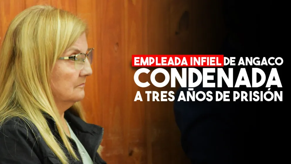 Una empleada infiel de Angaco irá a prisión por robar fondos públicos