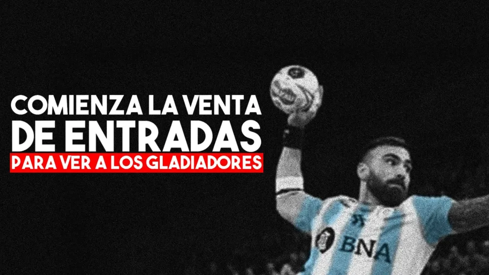Comienza la venta de entradas para ver a la Selección Argentina de Handball
