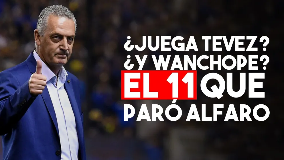 Este 11 paró Alfaro a horas de la semi