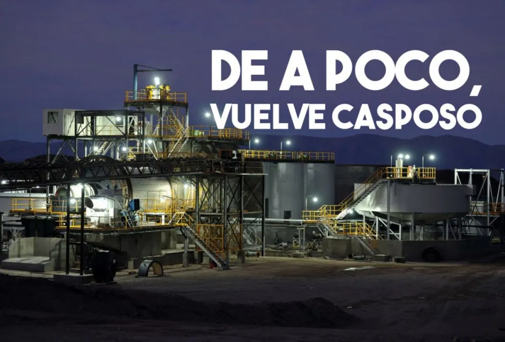Se reactiva Casposo con la incorporación de trabajadores