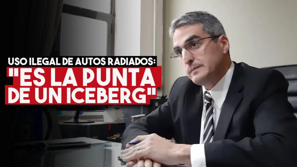 Uso ilegal de autos radiados: “Es la punta de un iceberg”