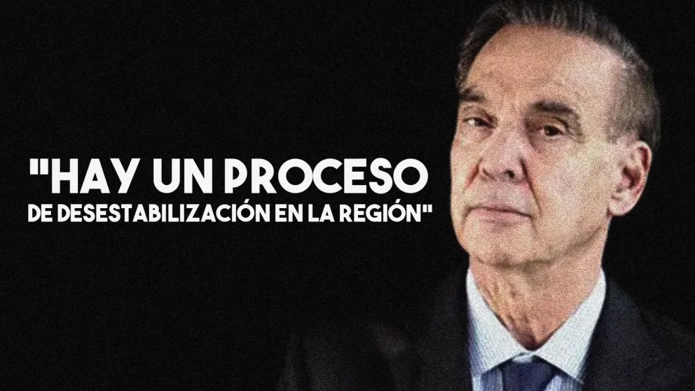 Pichetto: "Hay un proceso de desestabilización en la región"