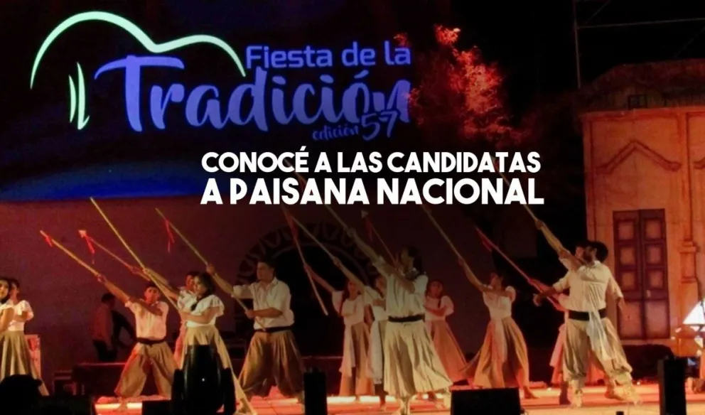 Fiesta de la Tradición: estas son las candidatas a Paisana Nacional