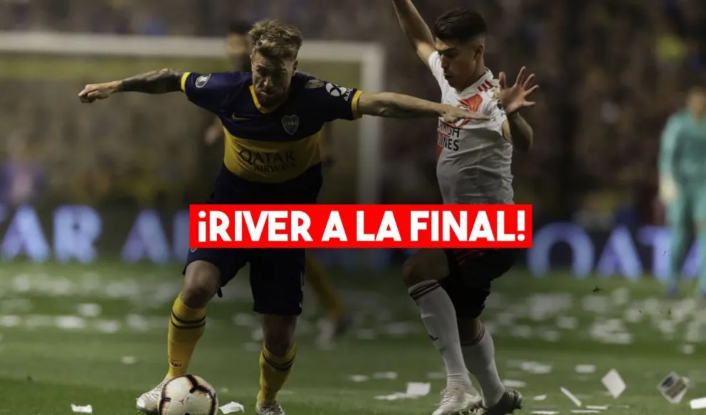 River eliminó a Boca y jugará la final de la Copa Libertadores