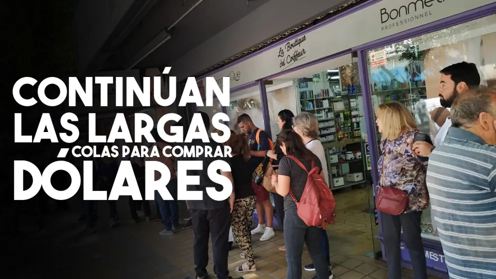 Por la incertidumbre, los sanjuaninos insisten con la compra de dólares