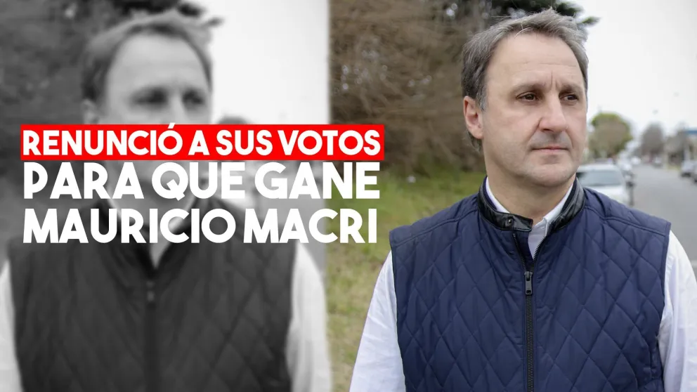Un candidato a gobernador del Frente NOS pidió que no lo voten y voten a Macri