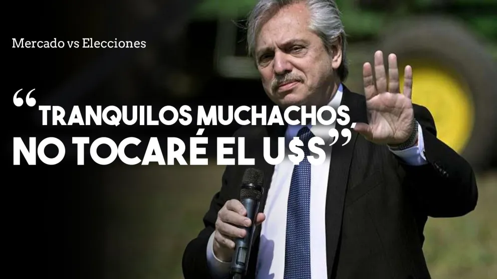 Alberto Fernández: "Los mercados con nosotros no corren riesgos"